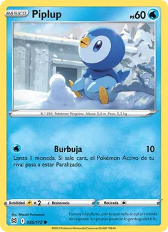 Piplup (Astros Brillantes #035/172)