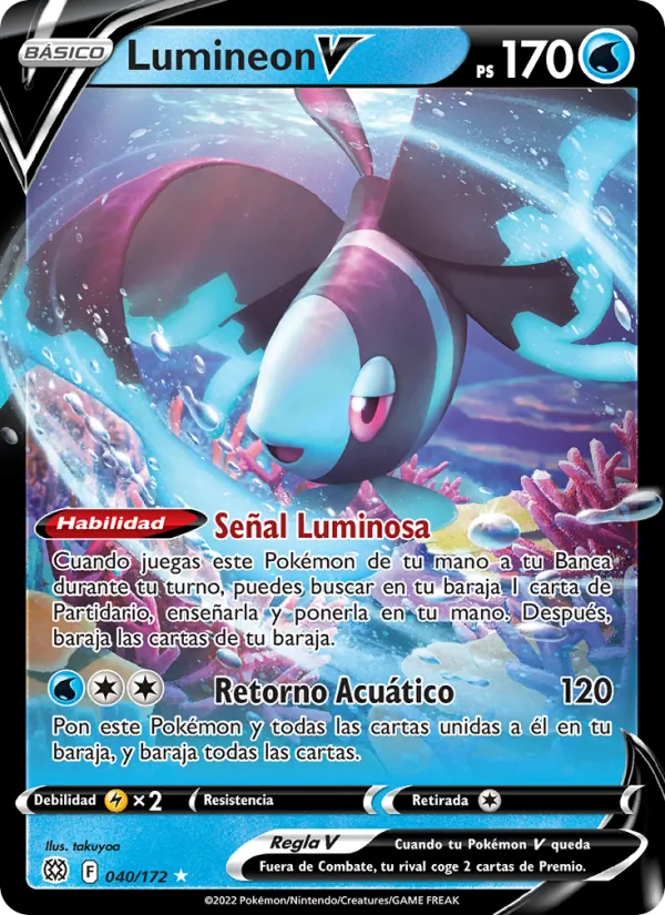 Lumineon V (Astros Brillantes #040/172)
