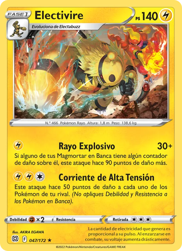 Electivire (Astros Brillantes #047/172)