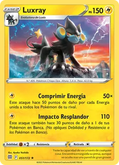 Luxray (Astros Brillantes #051/172)