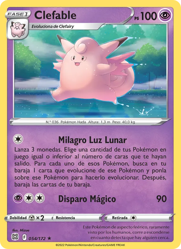 Clefable (Brilliant Stars #054/172)