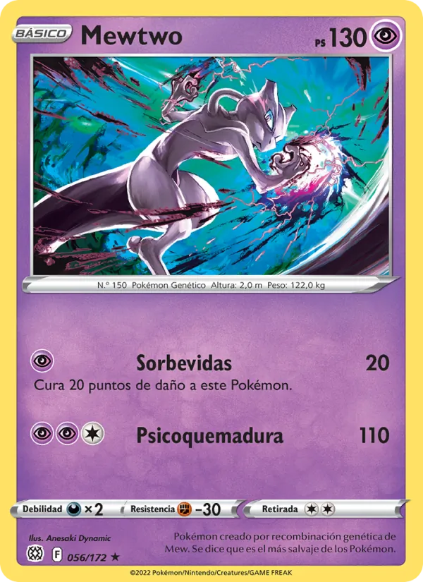 Mewtwo (Astros Brillantes #056/172)
