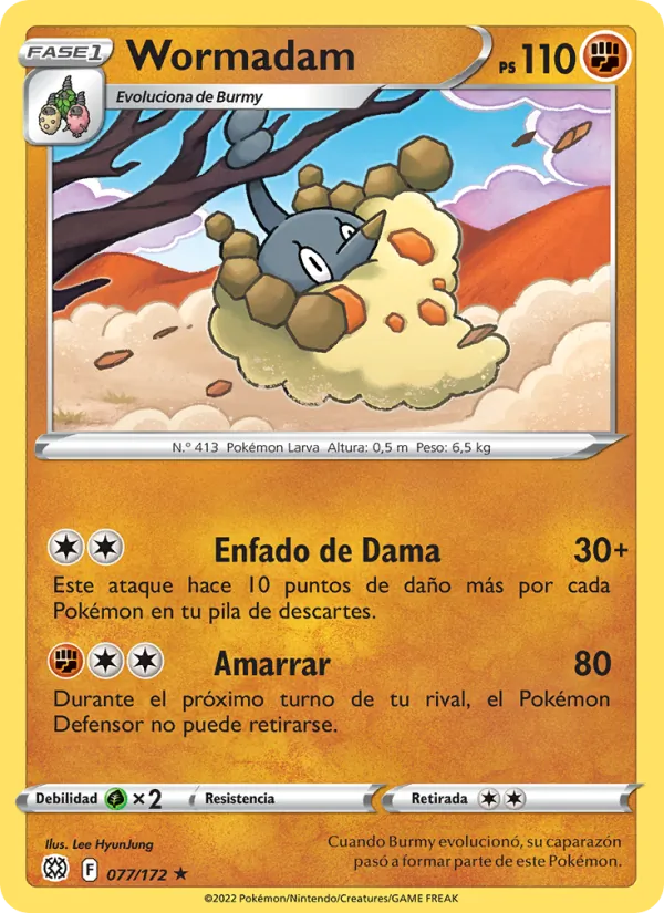 Wormadam (Astros Brillantes #077/172)