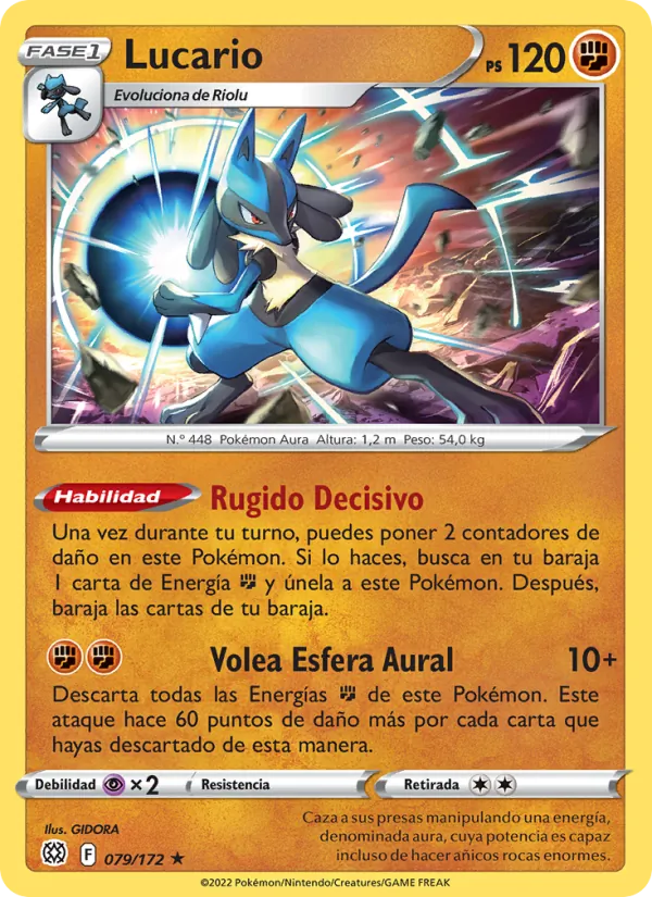 Lucario (Brilliant Stars #079/172)