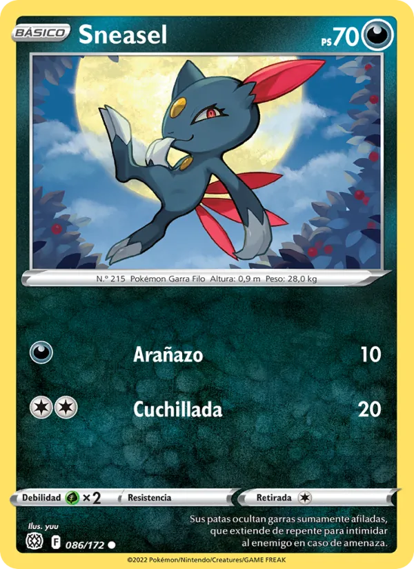 Sneasel (Astros Brillantes #086/172)