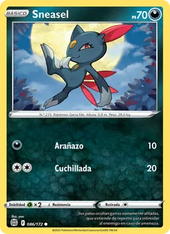 Sneasel (Astros Brillantes #086/172)