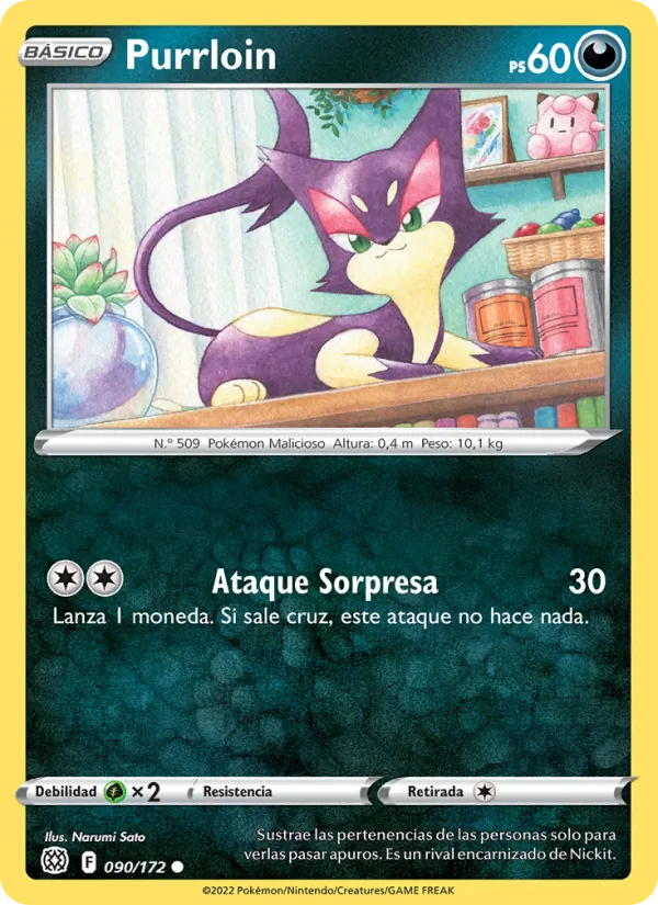 Purrloin (Astros Brillantes #090/172)