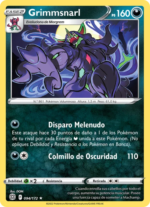 Grimmsnarl (Astros Brillantes #094/172)