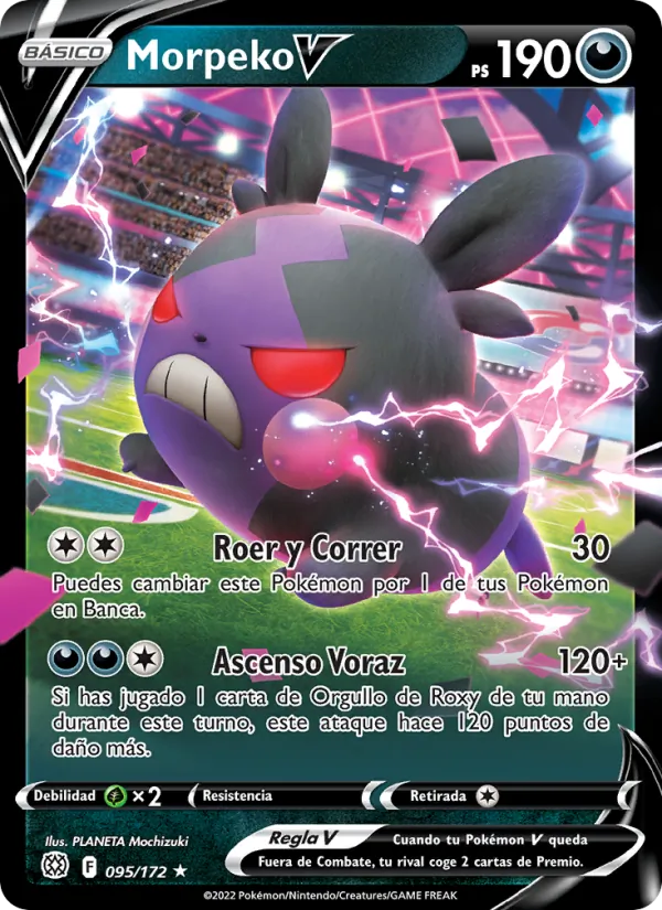 Morpeko V (Brilliant Stars #095/172)