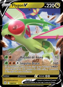 Flygon V (Astros Brillantes #106/172)