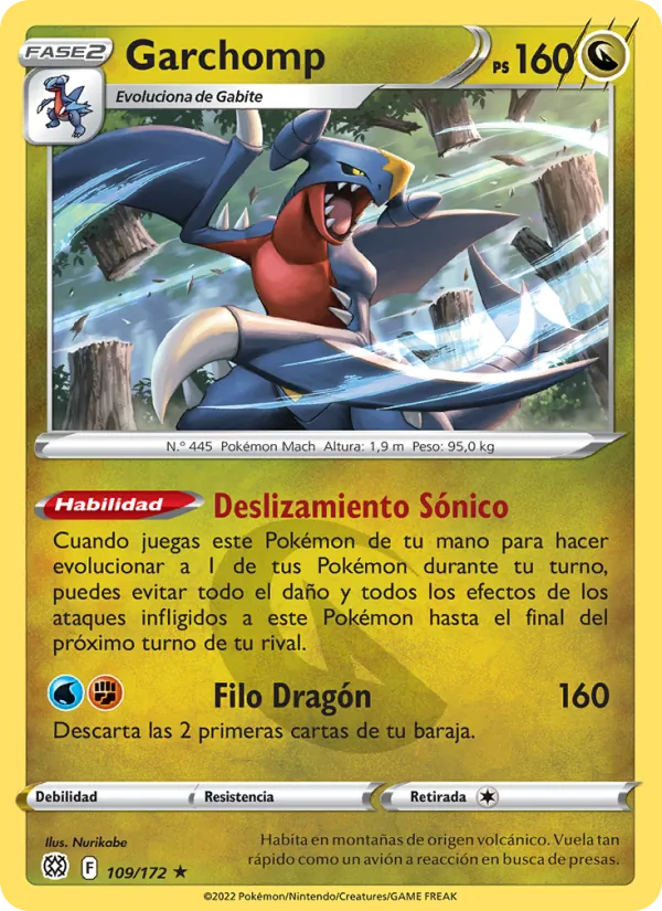 Garchomp (Astros Brillantes #109/172)
