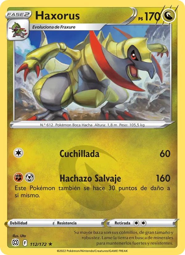 Haxorus (Brilliant Stars #112/172)