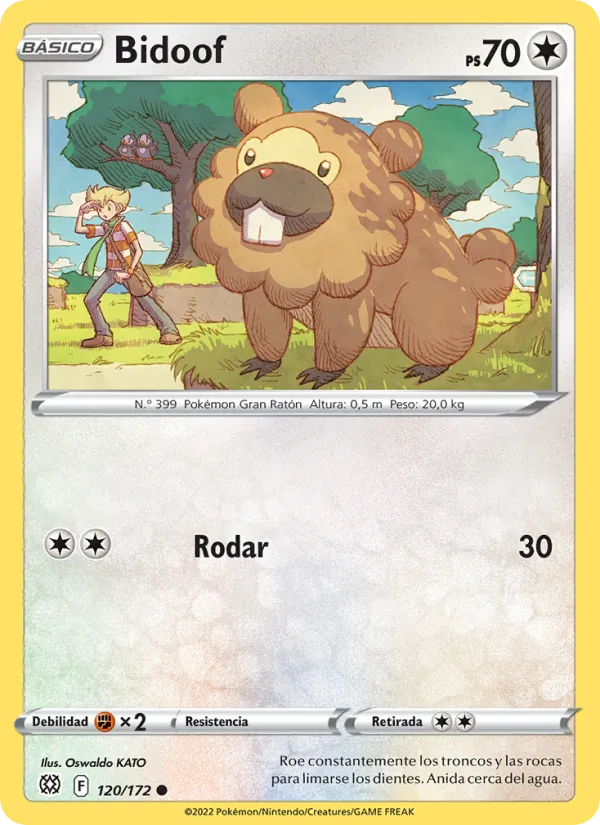 Bidoof (Astros Brillantes #120/172)