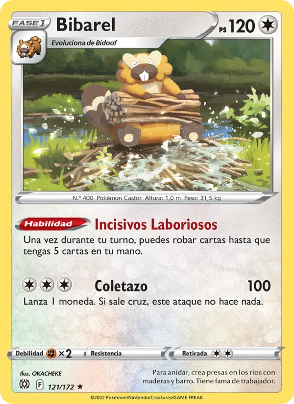 Bibarel (Astros Brillantes #121/172)