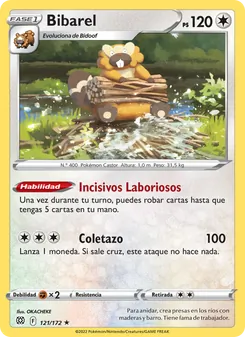 Bibarel (Astros Brillantes #121/172)