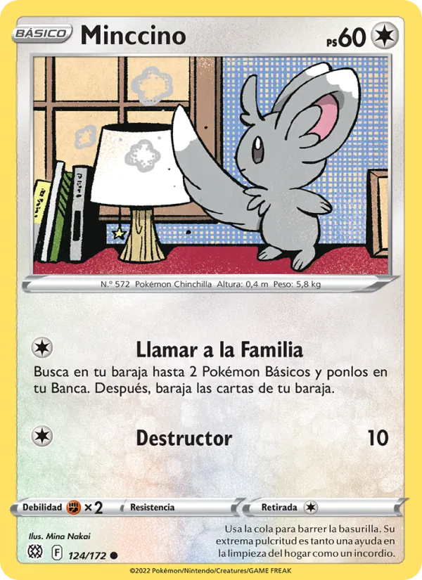 Minccino (Astros Brillantes #124/172)