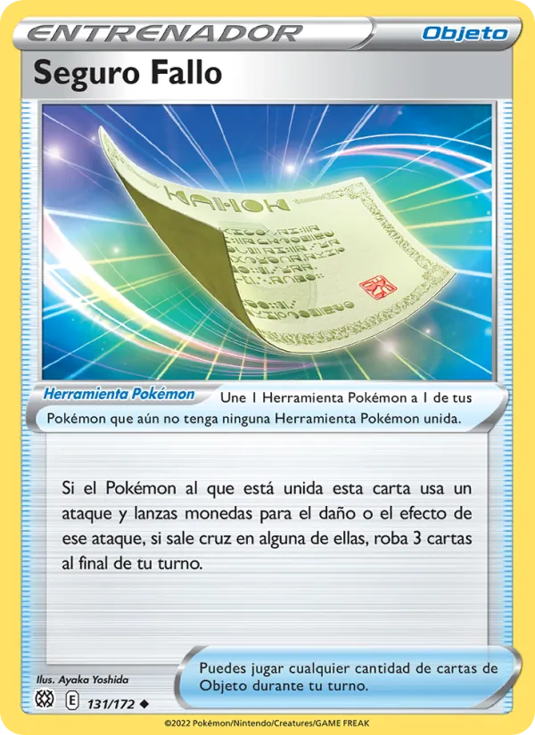 Seguro Fallo (Astros Brillantes #131/172)