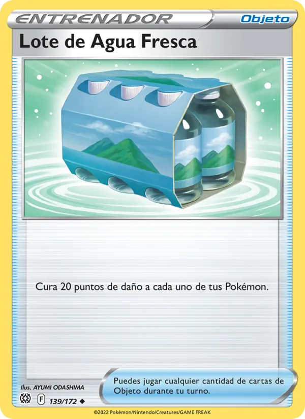 Lote de Agua Fresca (Astros Brillantes #139/172)