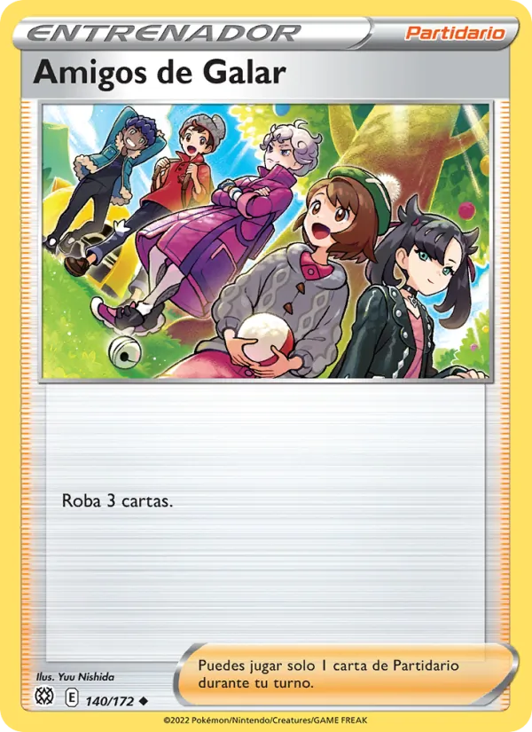 Amigos de Galar (Brilliant Stars #140/172)