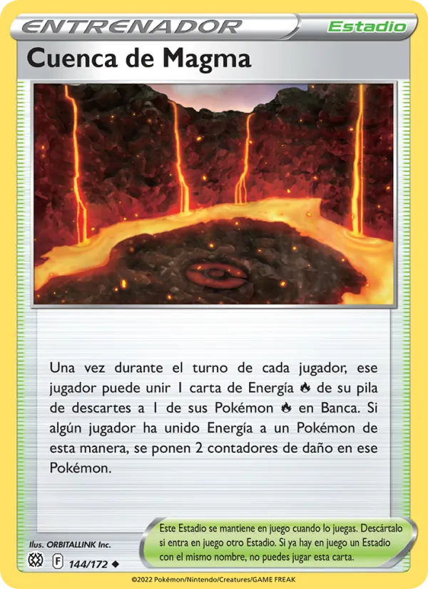 Cuenca de Magma (Astros Brillantes #144/172)