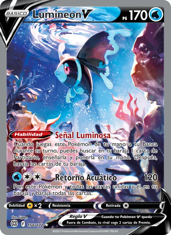 Lumineon V (Astros Brillantes #156/172)