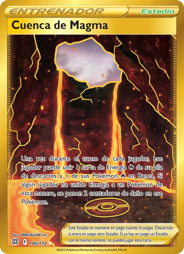 Cuenca de Magma (Astros Brillantes #185/172)