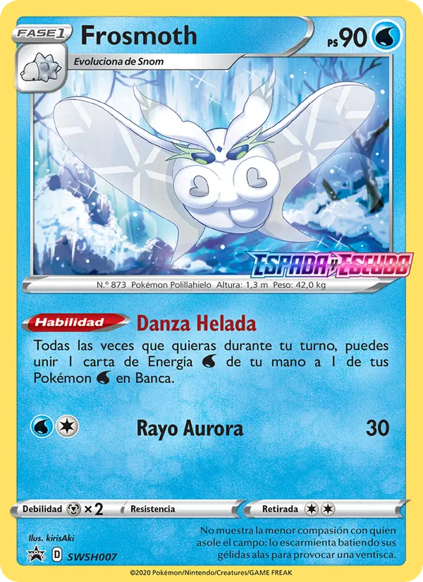 Frosmoth (Cartas de promoción ESES #SWSH007/307)