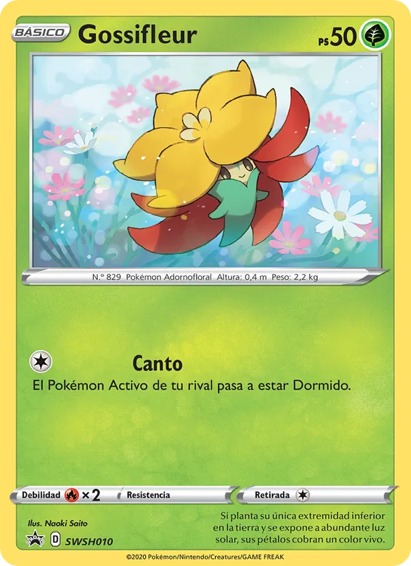 Gossifleur (Cartas de promoción ESES #SWSH010/307)