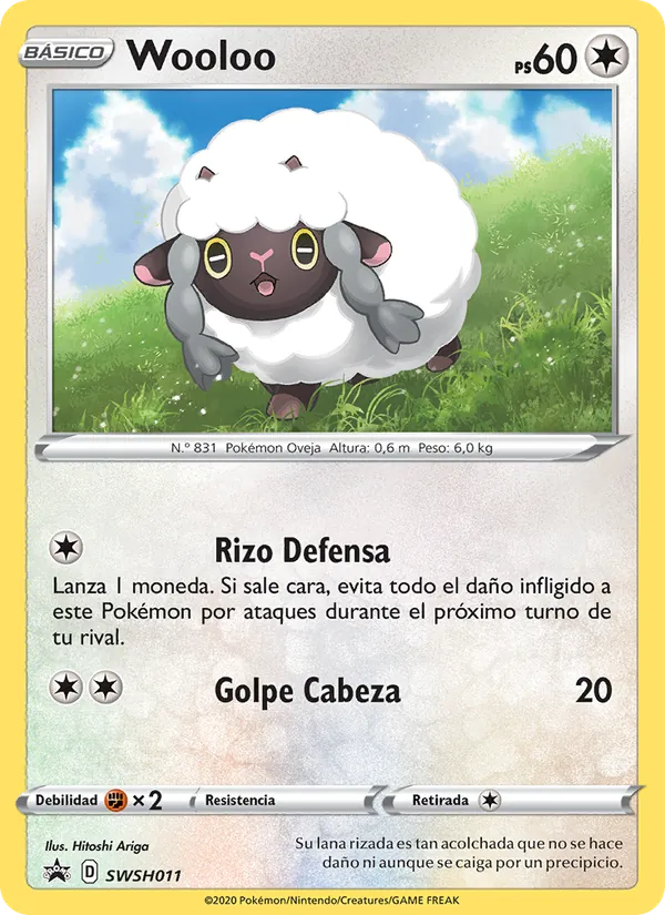 Wooloo (Cartas de promoción ESES #SWSH011/307)