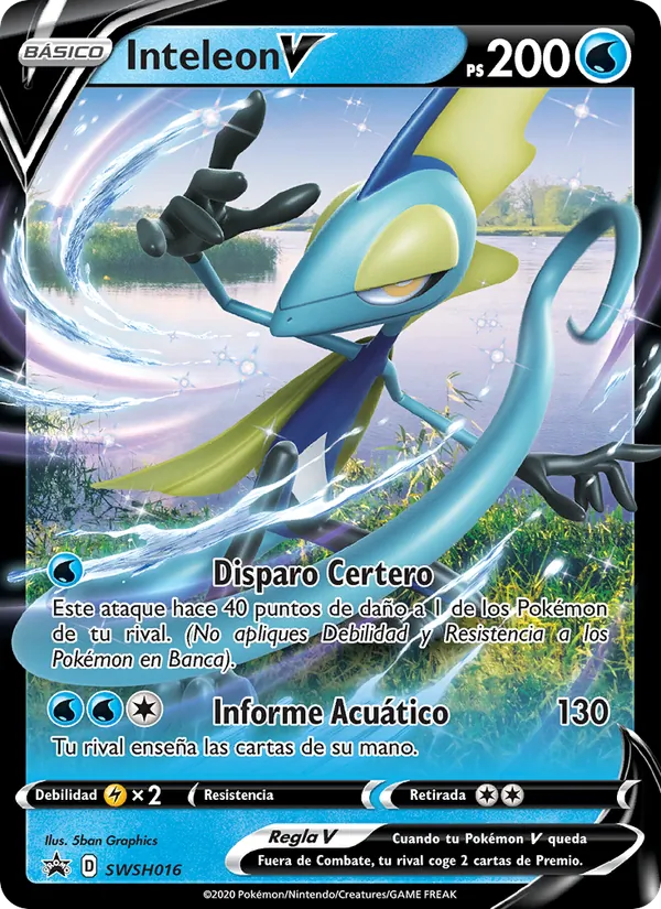 Inteleon V (Cartas de promoción ESES #SWSH016/307)