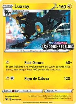 Luxray (Cartas de promoción ESES #SWSH023/307)