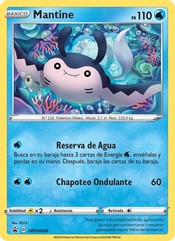 Mantine (Cartas de promoción ESES #SWSH026/307)