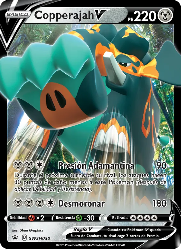 Copperajah V (Cartas de promoción ESES #SWSH030/307)