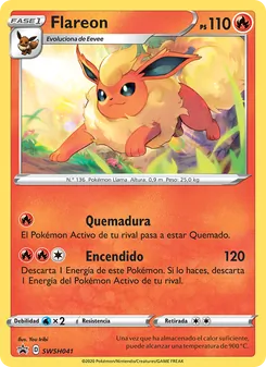 Flareon (Cartas de promoción ESES #SWSH041/307)