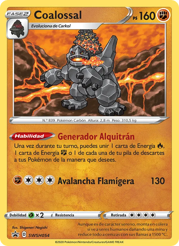 Coalossal (SWSH Black Star Promos #SWSH054/307)