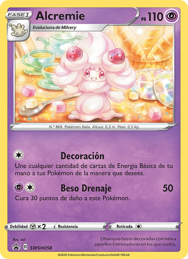 Alcremie (SWSH Black Star Promos #SWSH058/307)