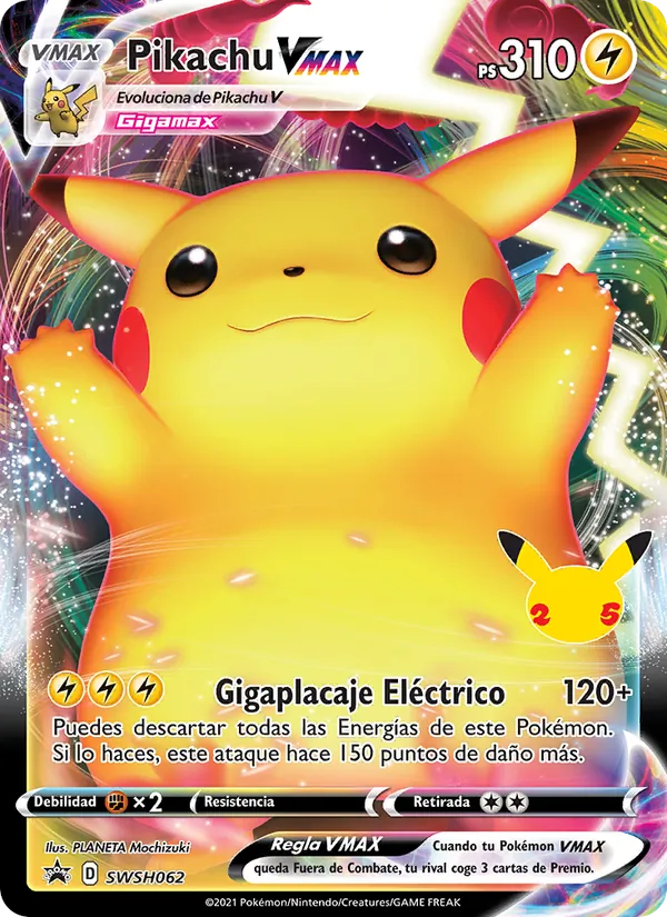 Pikachu VMAX (SWSH Black Star Promos #SWSH062/307)