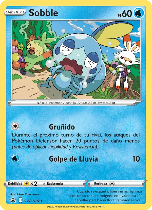 Sobble (Cartas de promoción ESES #SWSH073/307)