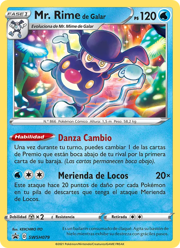 Mr. Rime de Galar (SWSH Black Star Promos #SWSH079/307)