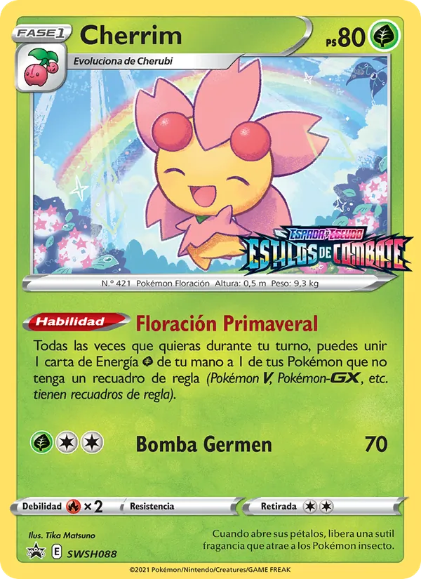 Cherrim (SWSH Black Star Promos #SWSH088/307)