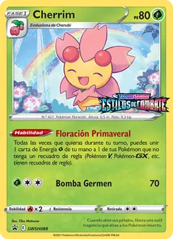 Cherrim (Cartas de promoción ESES #SWSH088/307)