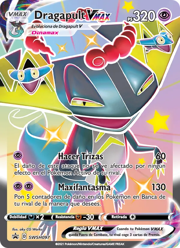 Dragapult VMAX (SWSH Black Star Promos #SWSH097/307)