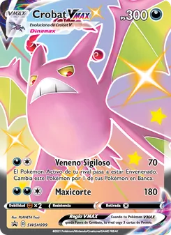 Crobat VMAX (Cartas de promoción ESES #SWSH099/307)