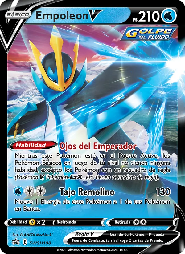 Empoleon V (SWSH Black Star Promos #SWSH108/307)