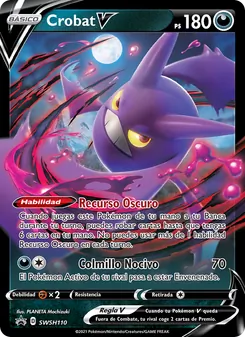 Crobat V (Cartas de promoción ESES #SWSH110/307)