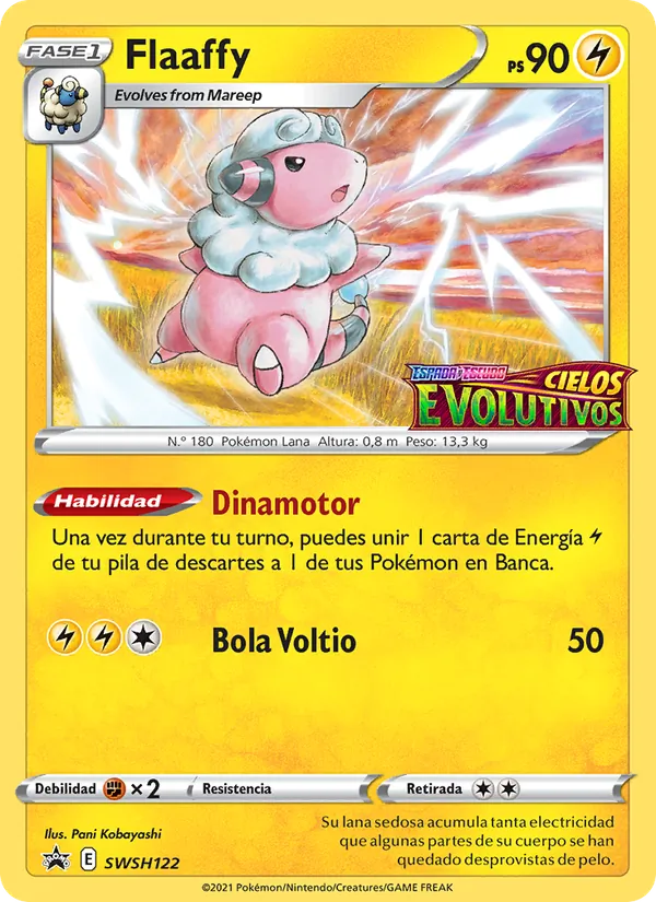 Flaaffy (Cartas de promoción ESES #SWSH122/307)