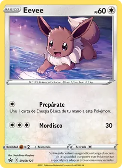 Eevee (Cartas de promoción ESES #SWSH127/307)
