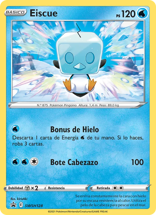 Eiscue (Cartas de promoción ESES #SWSH128/307)