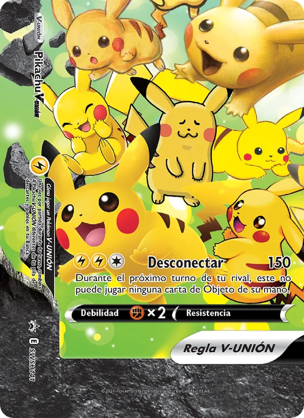 Pikachu V-UNIÓN (SWSH Black Star Promos #SWSH141/307)