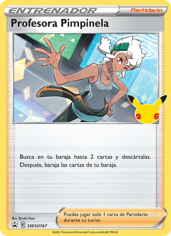 Profesora Pimpinela (SWSH Black Star Promos #SWSH167/307)